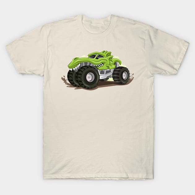 Truck Comic Artwork T-Shirt by Abeer Ahmad